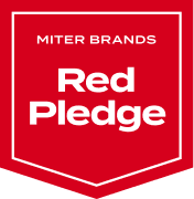 Red Pledge Badge