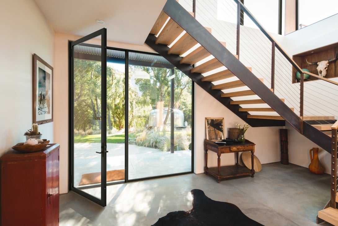 Western Window Systems’ Series 8900 Hinged Door features large panel sizes up to 48” x 120” for single configurations and high adaptability.