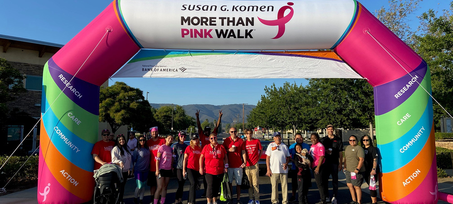 Temecula, CA team participates in Komen Walk 2022