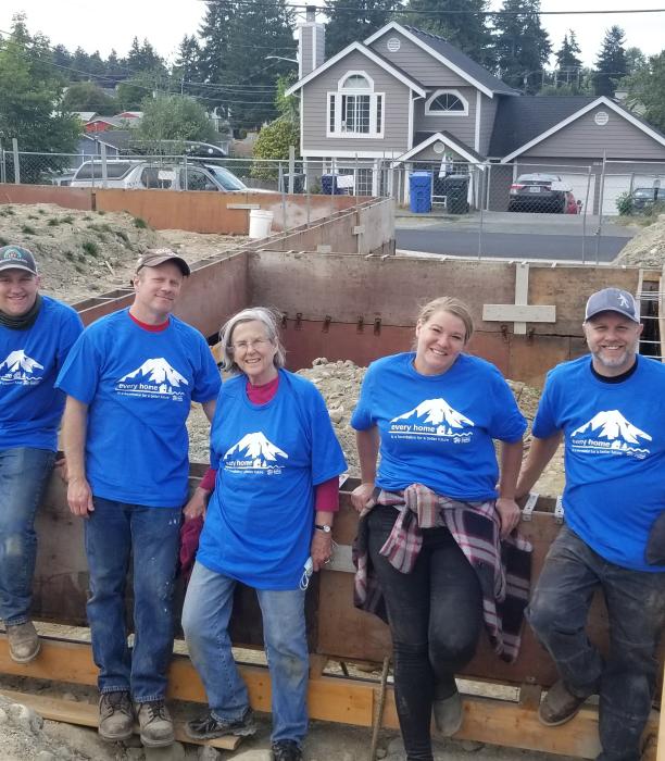 Milgard Tacoma participates in Habitat for Humanity build project